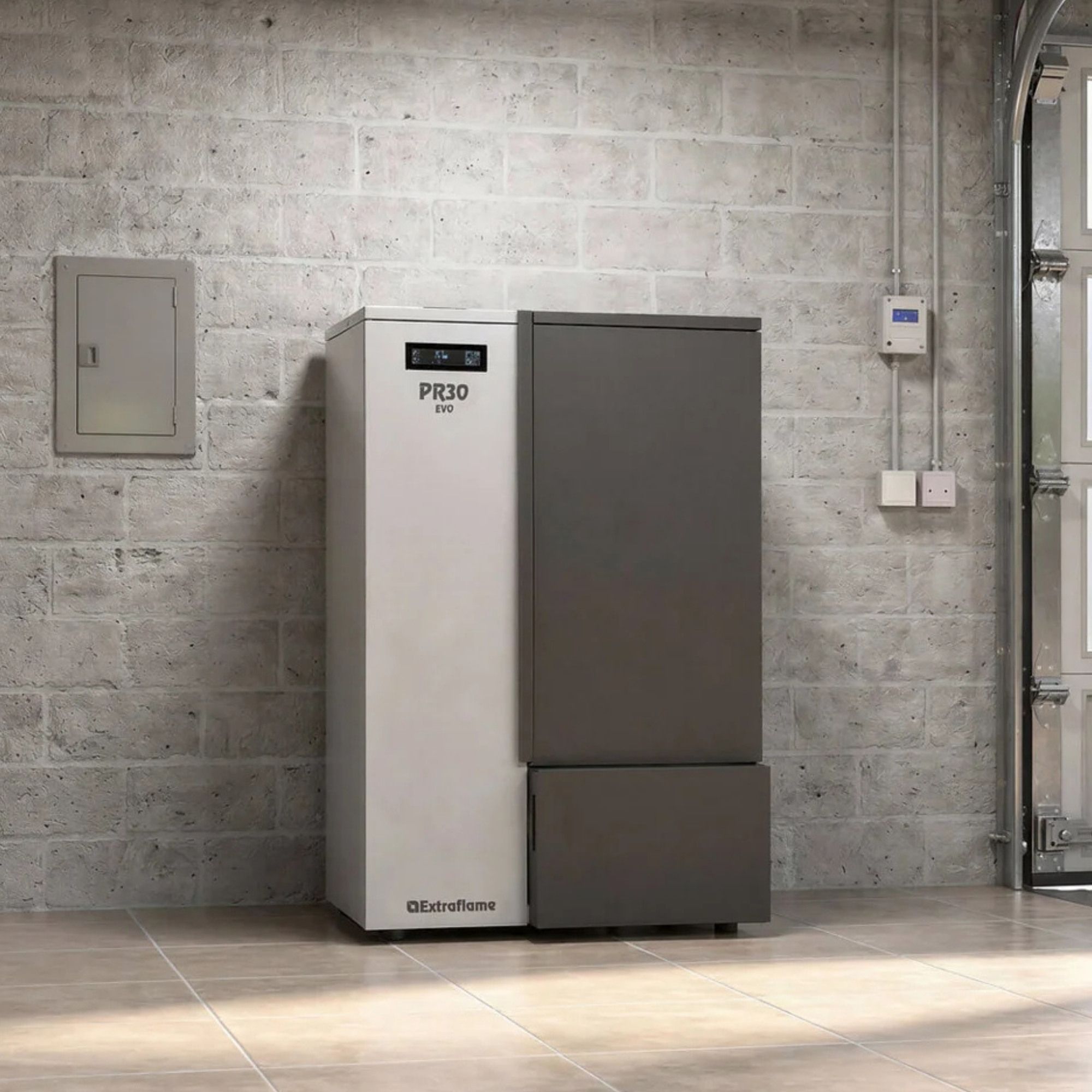 Chaudière à granulés - EXTRAFLAME PR30 EVO 30 kW