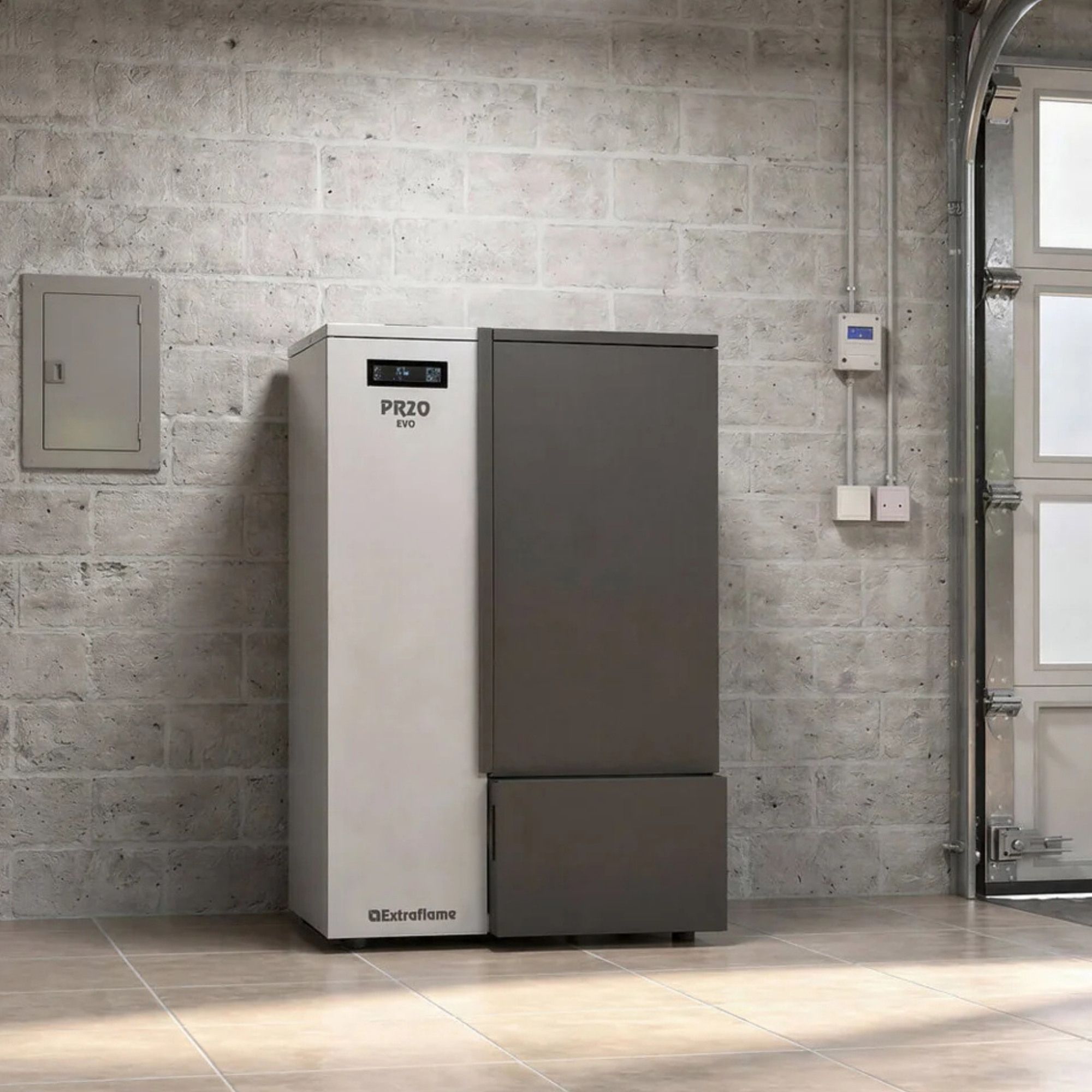 Chaudière à granulés - EXTRAFLAME PR20 EVO 20 kW