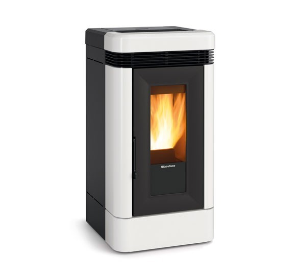 Poêle à granules en céramique - EXTRAFLAME Lucia.16 13 kW