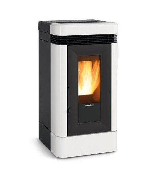 Poêle à granules céramique canalisable - EXTRAFLAME Lucia Plus.16 12 kW