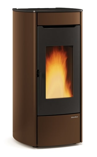 Poêle à granulés ventilé hydro - EXTRAFLAME Marina Idro H13 19 kW