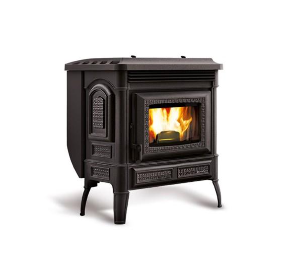 Poêle à granules en fonte - EXTRAFLAME Teodora Evo 8 kW