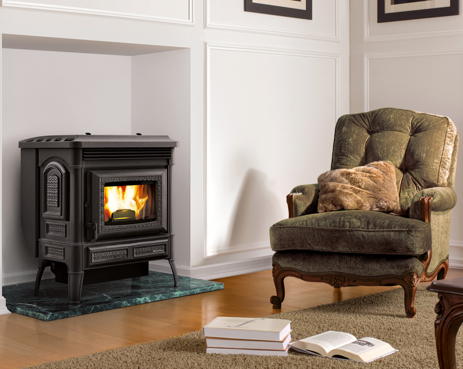 Poêle à granules en fonte - EXTRAFLAME Teodora Evo 8 kW