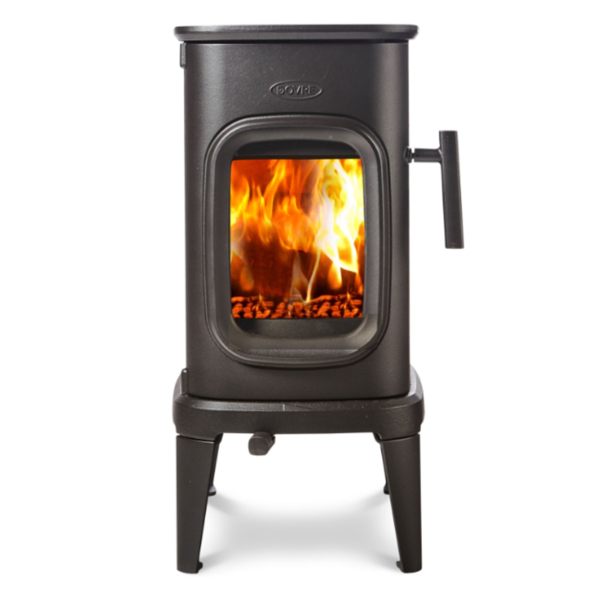 Poêle à bois en fonte raccordable - DOVRE Saga 101 7.5 kW