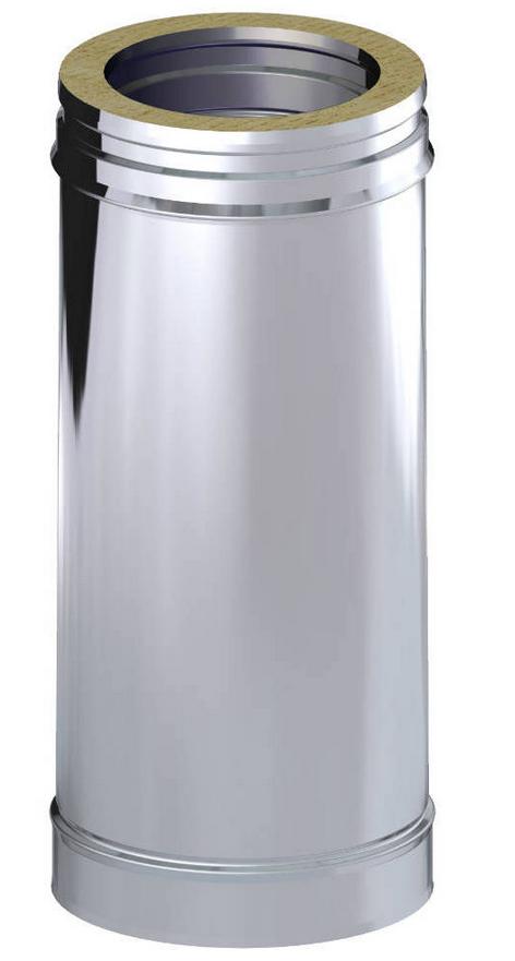 Élément droit isolé 940mm Ø200mm - DINAK DW BOIS