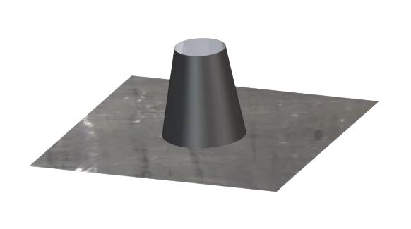 Solin de toit plat - DINAK DIFLUX PELLETS