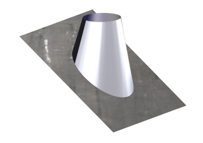Solin de toit en pente 30/45° Ø200mm - DINAK DW BOIS