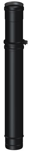 Conduit ajustable 530 à 870mm Ø80mm - DEKO PELLETS CLASSIQUE