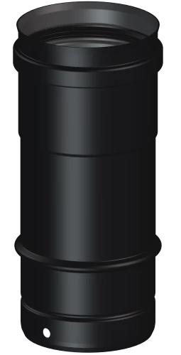 Conduit extra court 112mm Ø100mm - DEKO PELLETS CLASSIQUE