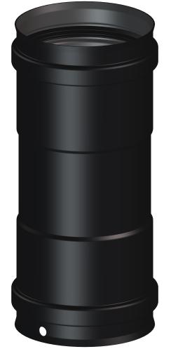 Raccord femelle-Femelle Ø100mm - DEKO PELLETS CLASSIQUE