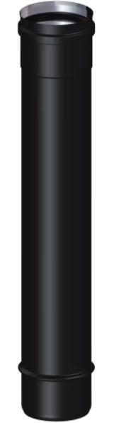 Élément droit 275mm Ø80mm - DINAK SW BLACK