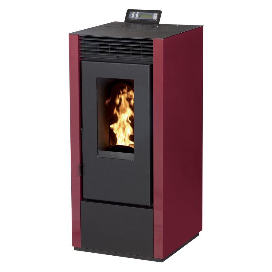 PACK : Poêle à granules étanche canalisable + Kit ventouse - INTERSTOVES Marina 14C 14 kW