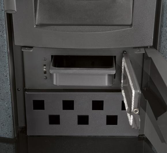 Poêle à bois raccordable en pierre - LA NORDICA Ester 5.0 8 kW