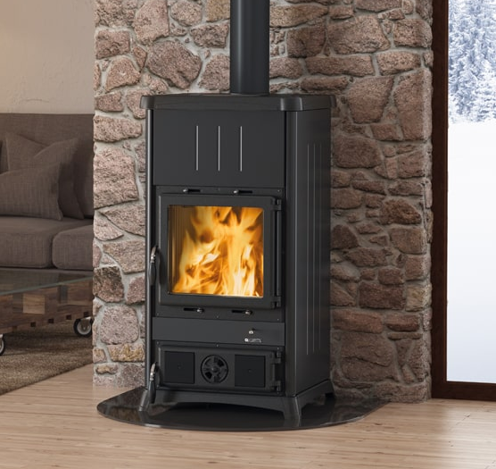 Poêle à bois raccordable - LA NORDICA Fedora.16 Steel 8.3 kW