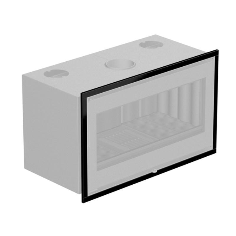 Insert à bois raccordable - LA NORDICA Inserto 80 Wide.16 12.4 kW