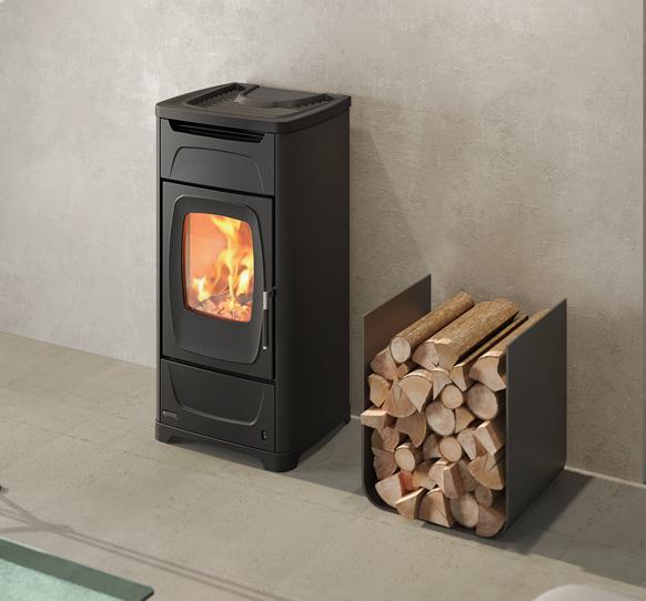 Poêle à bois automatique en fonte - LA NORDICA Larissa.16 9.3 kW