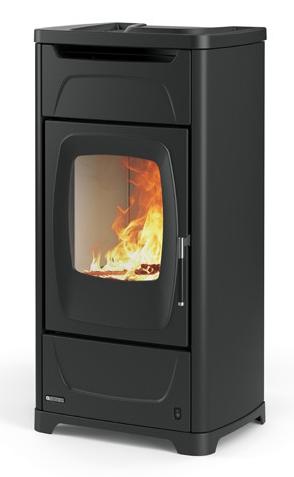 Poêle à bois automatique en fonte - LA NORDICA Larissa.16 9.3 kW