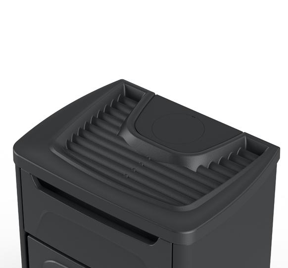 Poêle à bois automatique en fonte - LA NORDICA Larissa.16 9.3 kW
