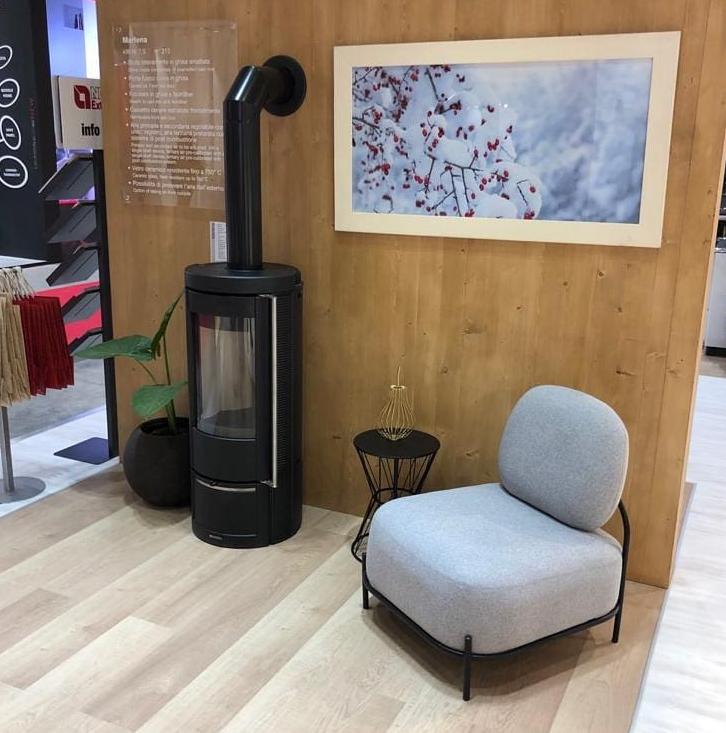 Poêle à bois en fonte raccordable - LA NORDICA Marlena.16 7.5 kW