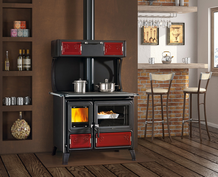 Cuisinière à bois raccordable - LA NORDICA Milly.16 8.7 kW