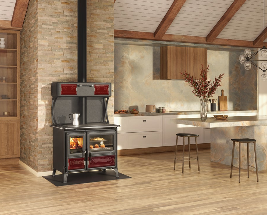 Cuisinière à bois raccordable - LA NORDICA Milly.16 8.7 kW