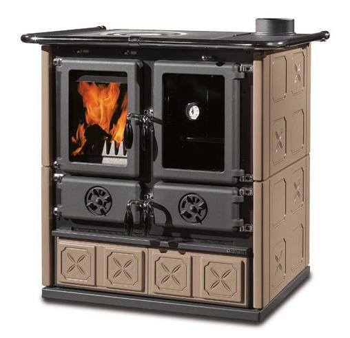 Cuisinière à bois raccordable - LA NORDICA Rosetta.16 Maiolica 7.9 kW