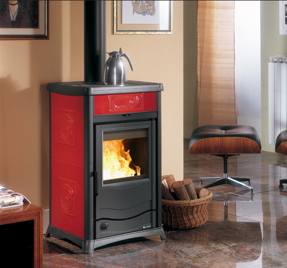 Thermo poêle à bois raccordable - LA NORDICA TermoRossella Plus DSA.16 11.1 kW