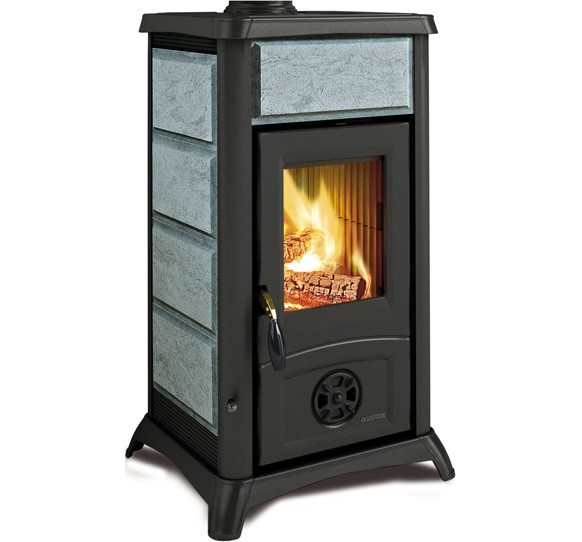 Poêle à bois en pierre naturelle - LA NORDICA Gemma Lean Petra 6 kW