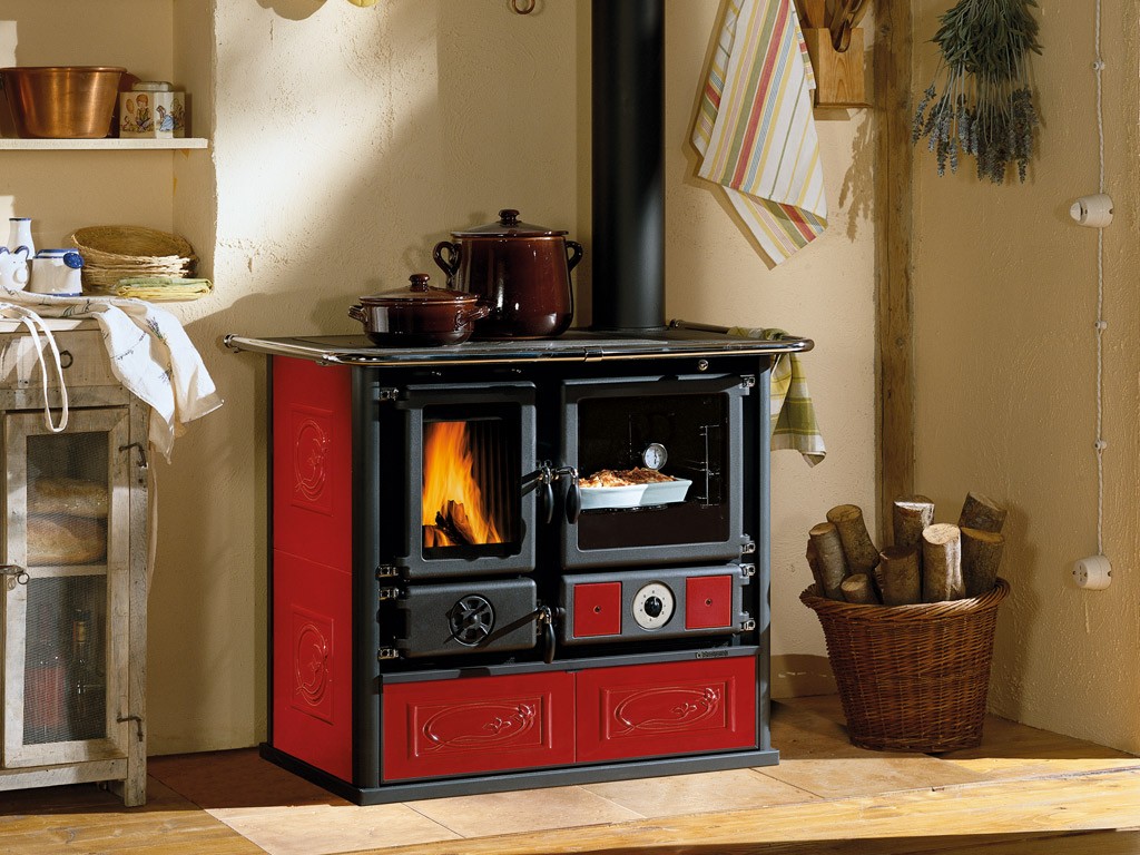 Thermo cuisinière à bois - LA NORDICA TermoRosa DSA Lean 12.4 kW