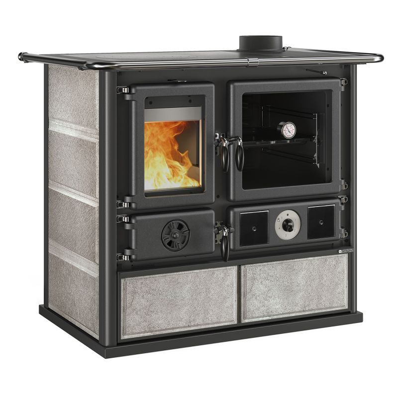 Thermo cuisinière à bois - LA NORDICA TermoRosa DSA Lean 12.4 kW
