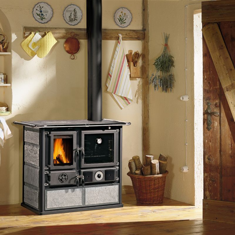 Thermo cuisinière à bois - LA NORDICA TermoRosa DSA Lean 12.4 kW
