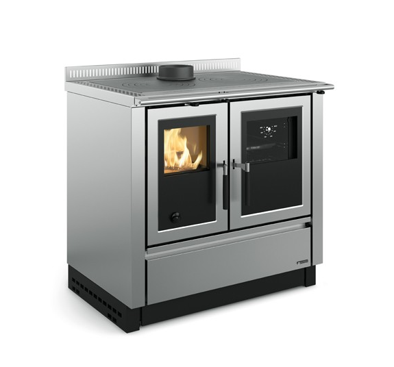 Cuisinière à bois encastrable raccordable - LA NORDICA Venezia.16 8.3 kW