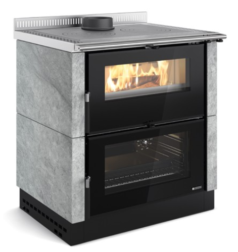 Cuisinière à bois raccordable - LA NORDICA Verona XXL.16 Petra 7 kW