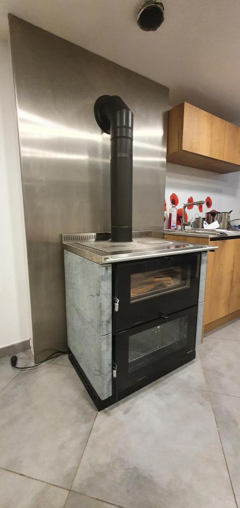 Cuisinière à bois raccordable - LA NORDICA Verona XXL.16 Petra 7 kW