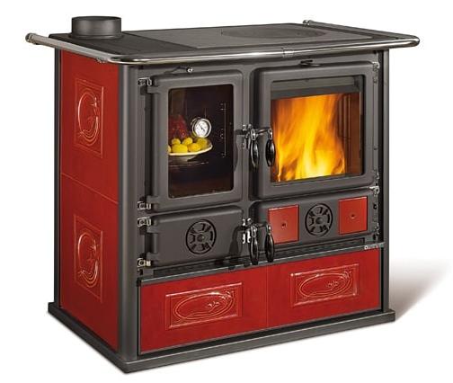 Cuisinière à bois raccordable - LA NORDICA Rosa SX Reverse.16 Ceramica 8.2 kW