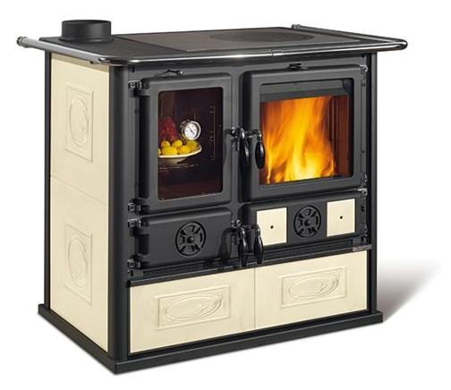 Cuisinière à bois raccordable - LA NORDICA Rosa SX Reverse.16 Ceramica 8.2 kW
