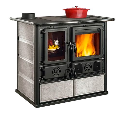 Cuisinière à bois raccordable - LA NORDICA Rosa SX Reverse.16 Petra 8.2 kW