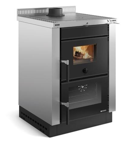 Cuisinière à bois encastrable raccordable - LA NORDICA Vicenza.16 6 kW
