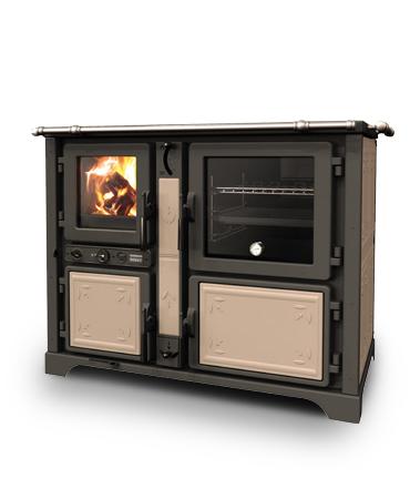 Thermo cuisinière à bois - THERMOROSSI Bosky Country F30 Evo 5 11.1kW