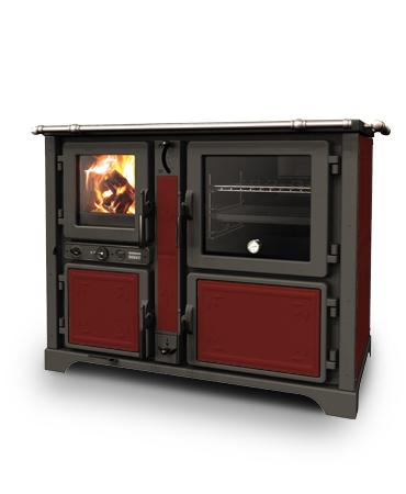 Thermo cuisinière à bois - THERMOROSSI Bosky Country F30 Evo 5 11.1kW