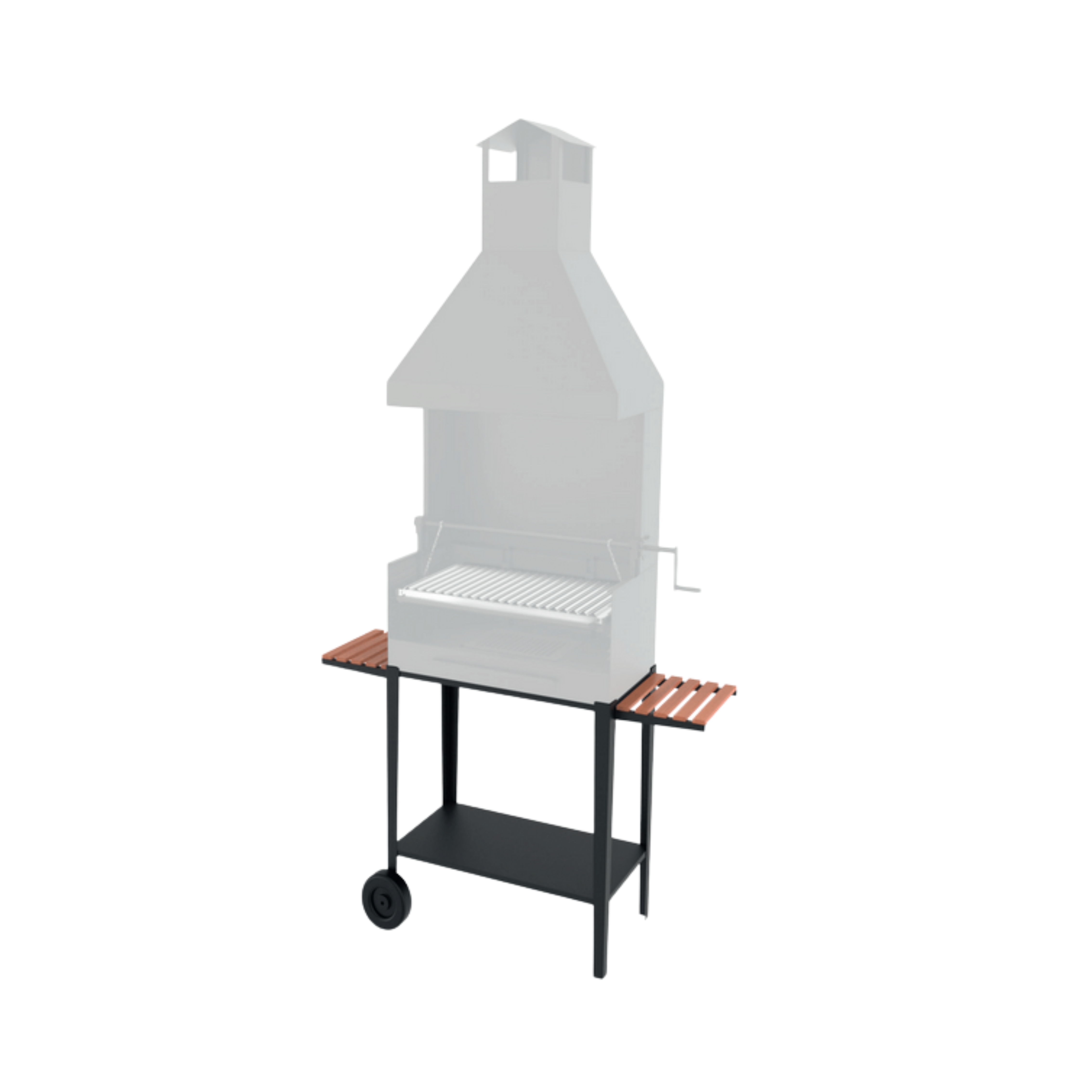 Meuble pour barbecue - FIREMATIC WOOD