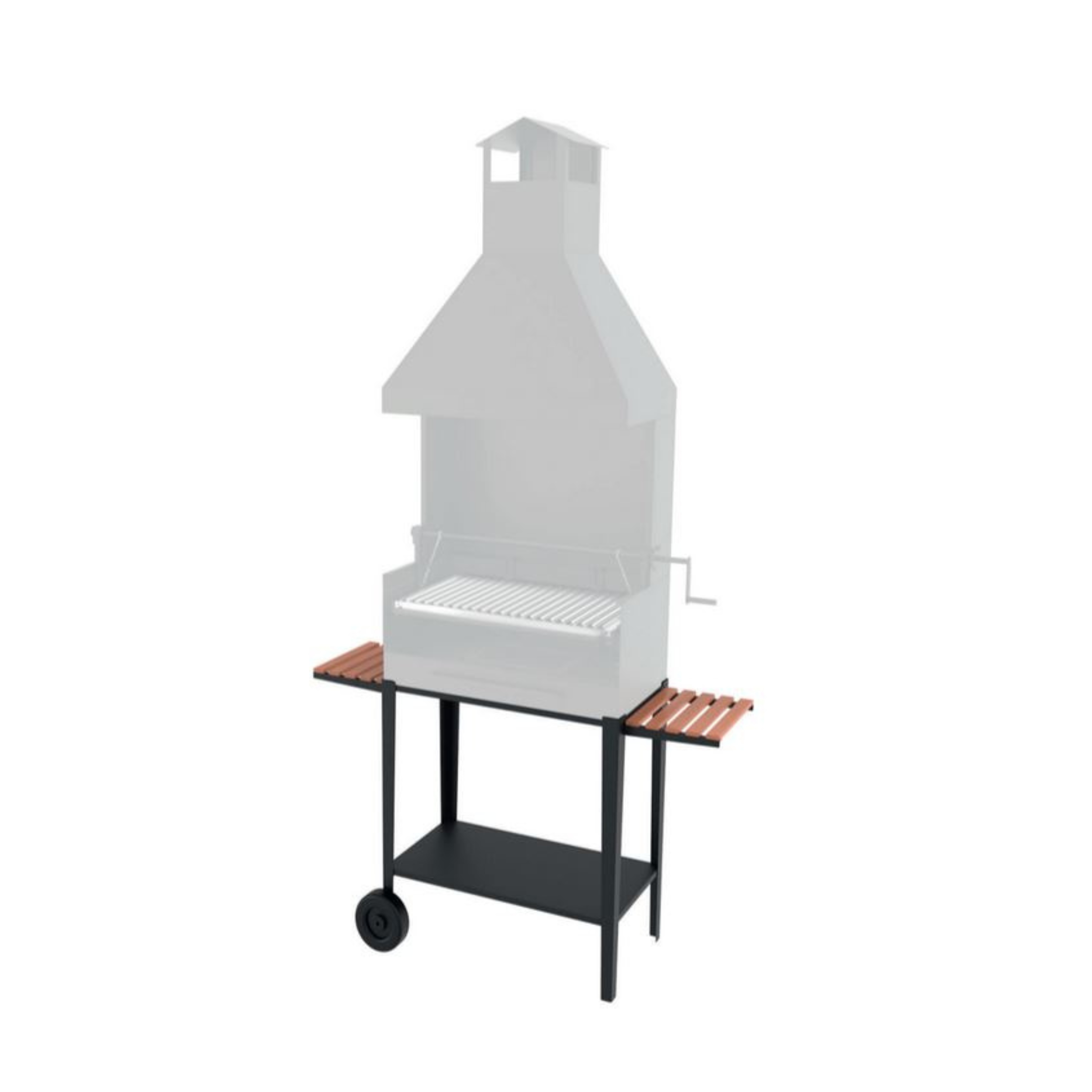 Meuble pour barbecue - FIREMATIC WOOD