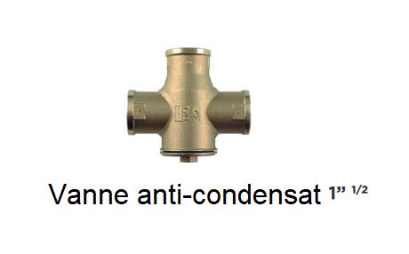 Vanne anticondensat - FM