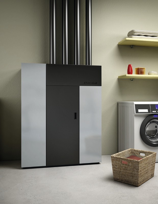 Chaudière à granulés étanche à air pulsée - EVA CALOR Futura 18.5 kW