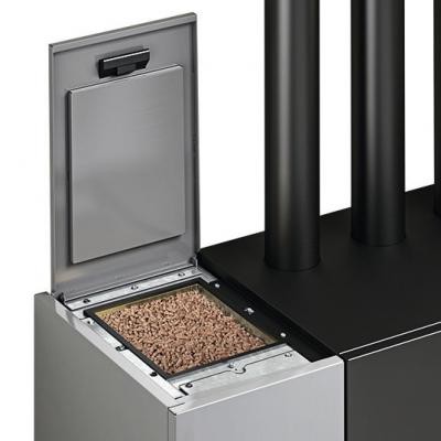 Chaudière à granulés étanche à air pulsée - EVA CALOR Futura 18.5 kW