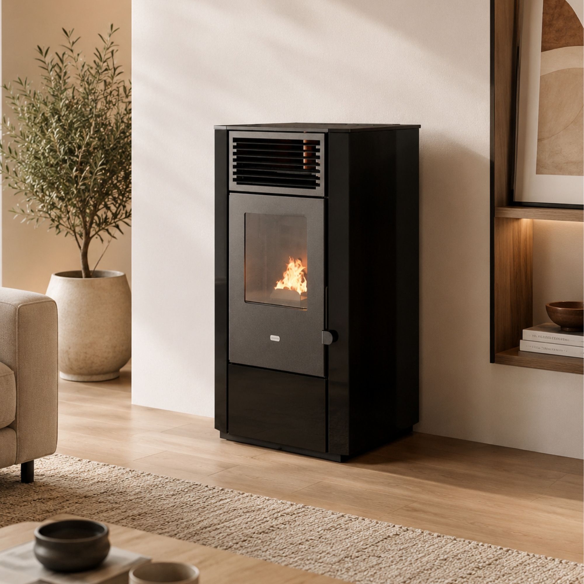 Poêle à granulés canalisable - PUNTO FUOCO Vita 8 kW