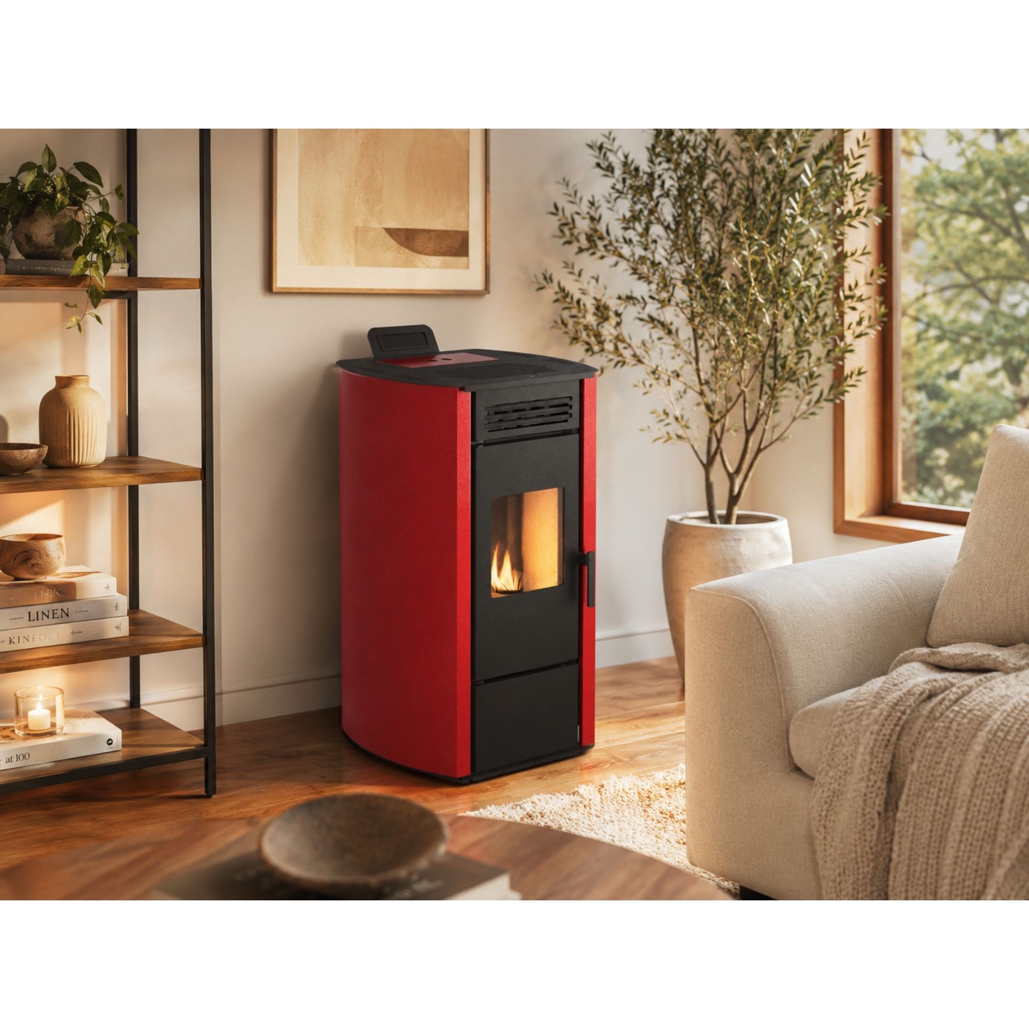 Poêle à granulés - PUNTO FUOCO Luana 12.5 kW