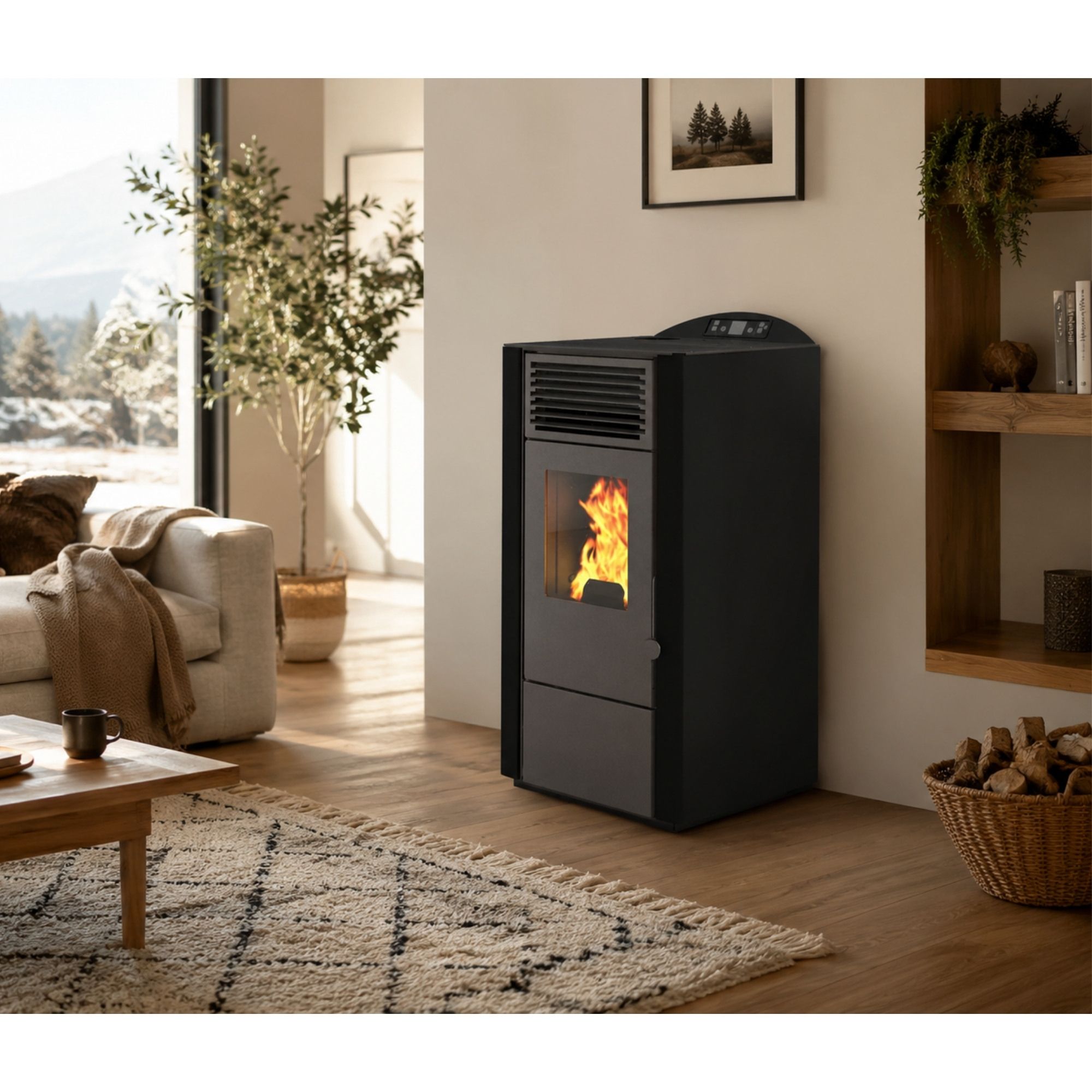 Poêle à granulés - PUNTO FUOCO Lory 8 kW