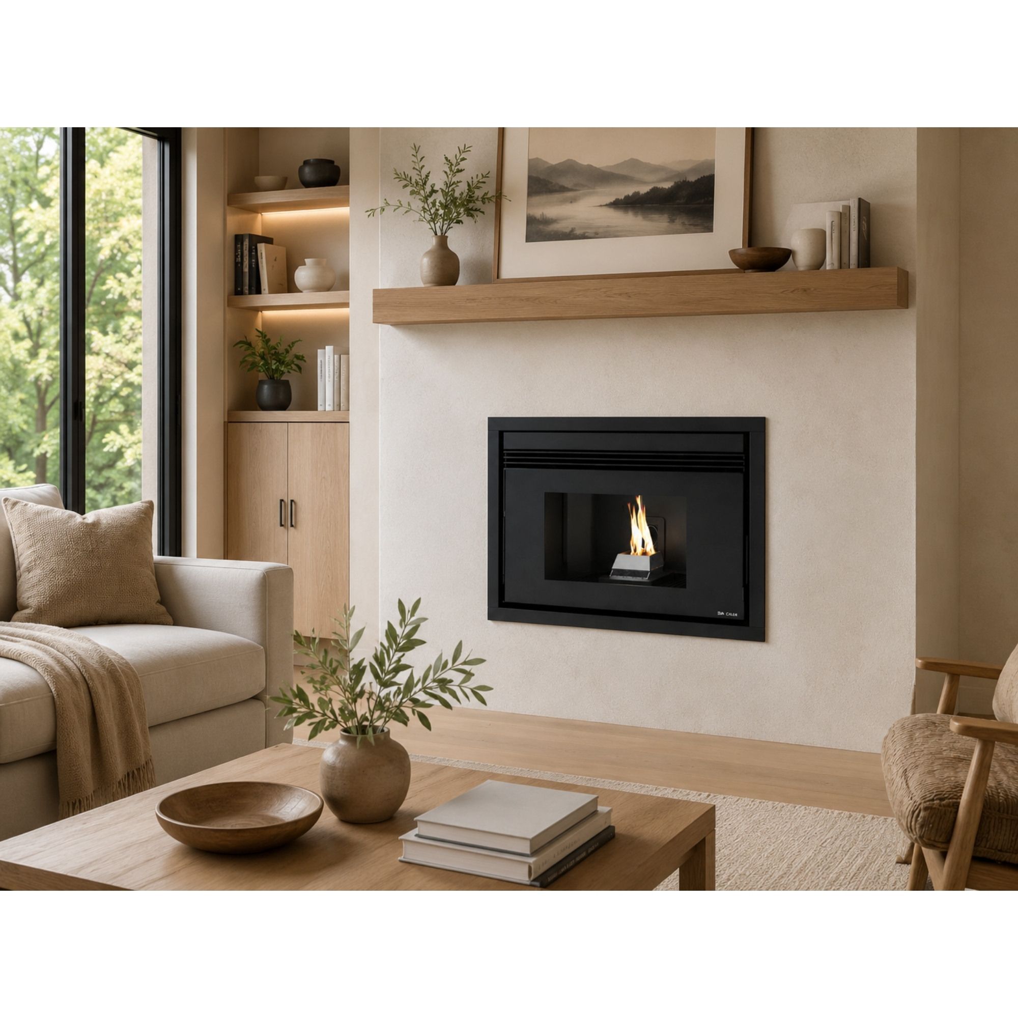 Insert à granules ventilé - PUNTO FUOCO MATTEO 8.5 kW