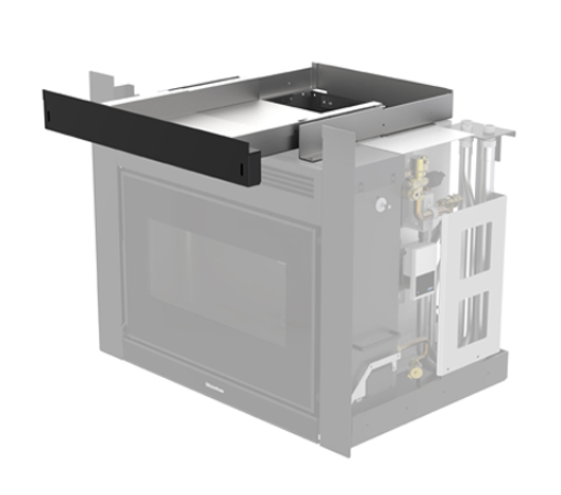 Tiroir frontal 200 mm pour Insert Comfort Idro L80 - EXTRAFLAME